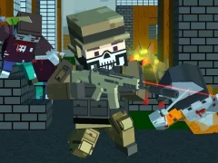 Pixel shooter zombie Multiplayer — bezmaksas tiešsaistes spēle
