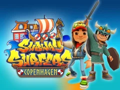Subway Surfers Copenhagen — bezmaksas tiešsaistes spēle