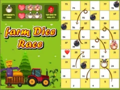 Spel Farm Dice Race på nätet
