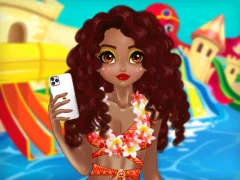 Tropical Princess and Princess Rosehip Sew Swimwear เกมออนไลน์