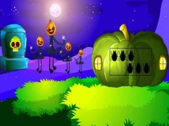 游戏Halloween Pumpkin Forest Escape在线