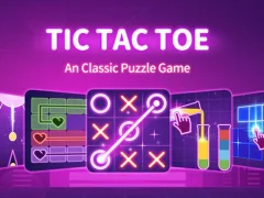 Tic Tac Toe: A Group Of Classic Game — bezmaksas tiešsaistes spēle
