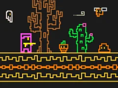 Line Pixel Adventure — bezmaksas tiešsaistes spēle