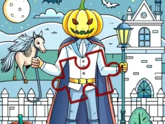 Haunted Puzzle Pieces – kostenloses Online-Spiel