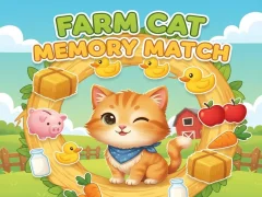 Farm Cat Memory Match Farm Cat Memory Match
