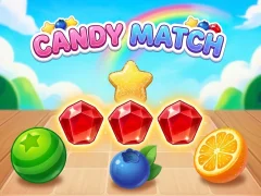 Candy Match — bezmaksas tiešsaistes spēle