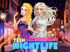 Teen Princesses Nightlife เกมออนไลน์