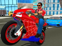 Hero Stunt Spider Bike Simulator 3d — لعبة مجانية اون لاين