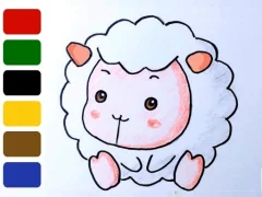 Baby sheep ColoringBook — free online game