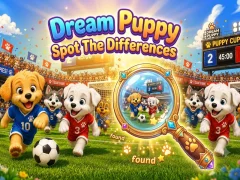 Dream Puppy Spot The Differences – kostenloses Online-Spiel