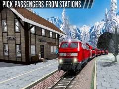 Uphill Station  Drive: Bullet Passenger Train Drive — لعبة مجانية اون لاين