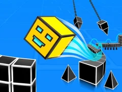 Igra Geometry Rush 4D online