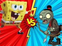 Trò chơi Zombie Vs SpongeBoob trực tuyến