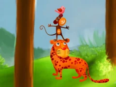 Animal Tower Puzzle – kostenloses Online-Spiel
