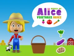 World of Alice Vegetables Names — لعبة مجانية اون لاين
