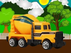 Spill Construction Vehicles Jigsaw online