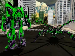 Spider Robot Warrior Web Robot Spider — bezplatná online hra