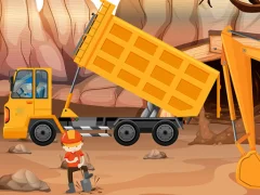 Dump Trucks Hidden Objects — ücretsiz çevrimiçi oyun