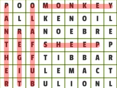 Animals Word Search — 무료 온라인 게임