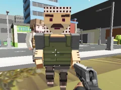 Block Pixel Cop: Gun Craft In Robbers World — bezplatná online hra