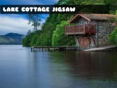 Lake Cottage Jigsaw – kostenloses Online-Spiel