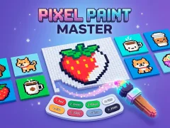 Pixel Paint Master — 無料オンラインゲーム