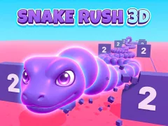Snake Rush 3D — لعبة مجانية اون لاين