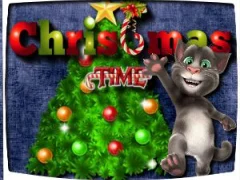 Talking tom christmas time เกมออนไลน์