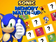 Spill Sonic Memory Match Up online