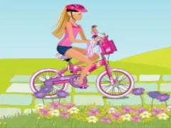 BARBIE RIDES A BIKE — لعبة مجانية اون لاين