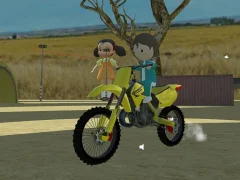 MSK Squid Game Motorcycle Stunts — bezmaksas tiešsaistes spēle