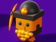 Permainan Crossy Miners talian
