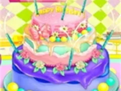 Little Girl Birthday Cake — لعبة مجانية اون لاين