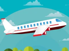 Spel Big Fast Airplanes Match 3 på nätet