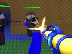 Modern blocky paintball Survival — bezmaksas tiešsaistes spēle