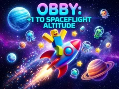 Spel Obby: +1 to spaceflight altitude aanlyn