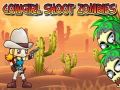 Cowgirl Shoot Zombies — لعبة مجانية اون لاين