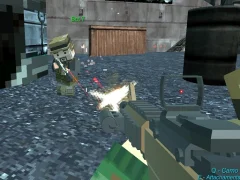 Pixel Gungame Arena Prison Multiplayer — bezplatná online hra