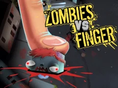 Zombies vs Finger — لعبة مجانية اون لاين