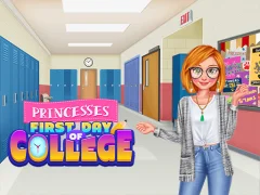 Xogo Princesses First Days Of College en liña
