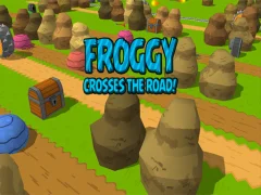 Trò chơi Froggy Crosses The Road!  trực tuyến