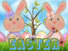 Spill Easter Puzzle online