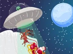 Christmas Santa Claus Alien War — bezplatná online hra