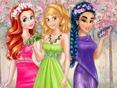 Colors of Spring Princess Gowns เกมออนไลน์