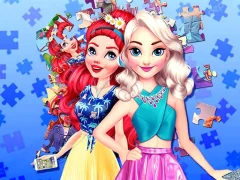 Spill Princess Puzzle Portrait online