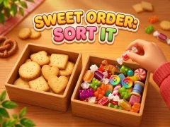 Sweet Order: Sort It เกมออนไลน์