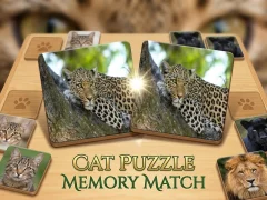 Cat Puzzle Memory Match — لعبة مجانية اون لاين