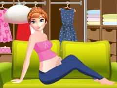 Pregnant Anne Dressing Room เกมออนไลน์