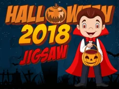 Peli Halloween 2018 Jigsaw verkossa