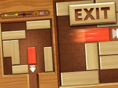 खेल Exit Unblock Red Wood Block ऑनलाइन